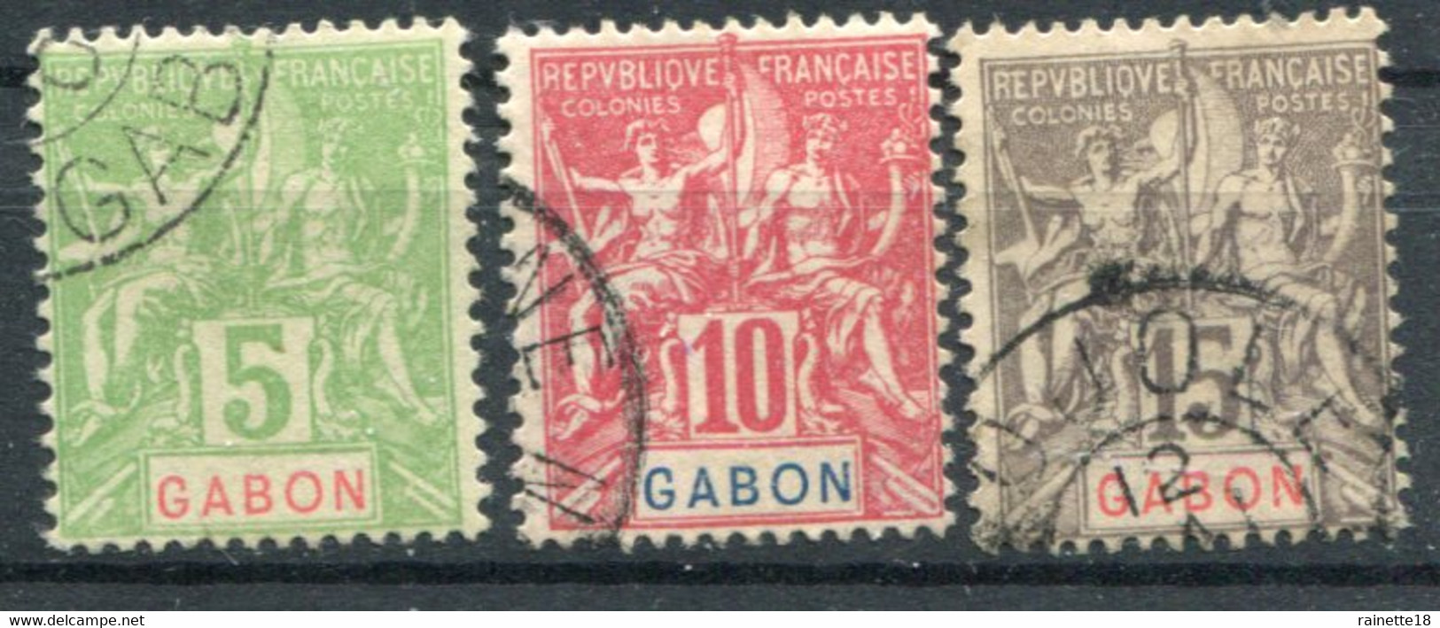 Gabon               19/21  Oblitérés - Gebraucht