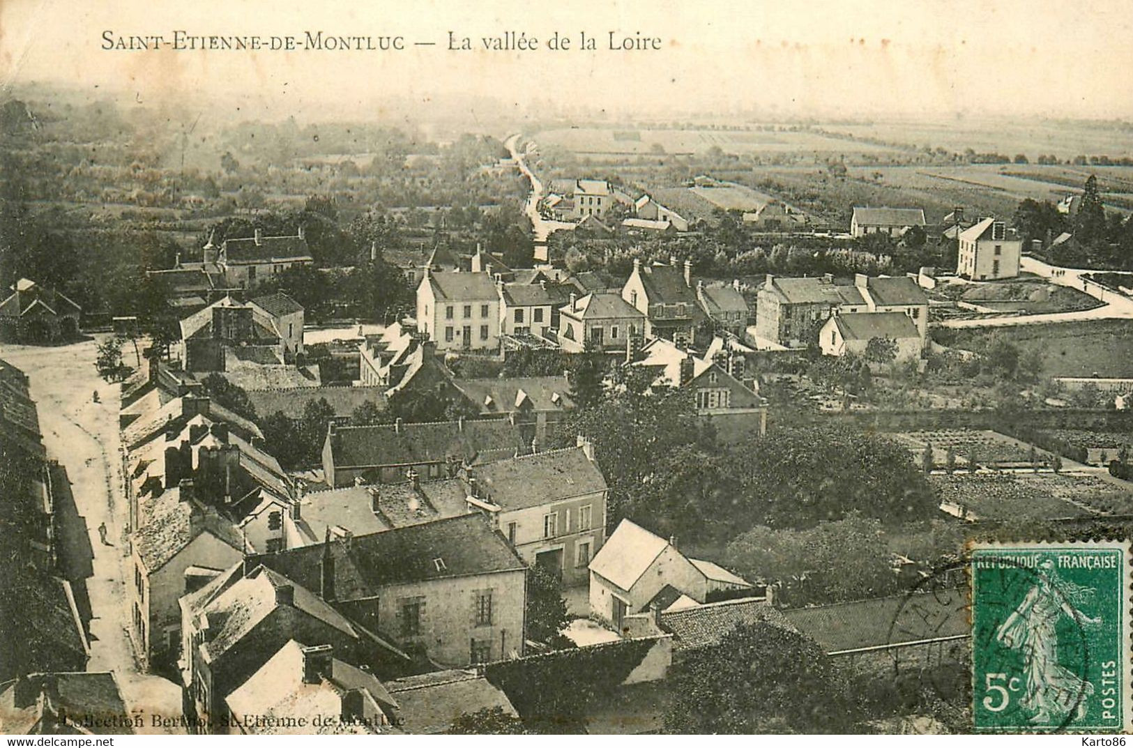 St étienne De Montluc * La Vallée De La Loire * Vue Aérienne Village - Saint Etienne De Montluc