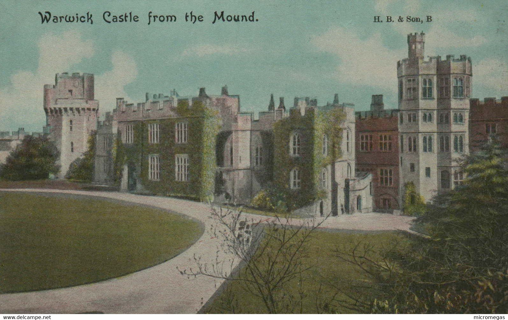 Warwick Castle From The Mound - Warwick