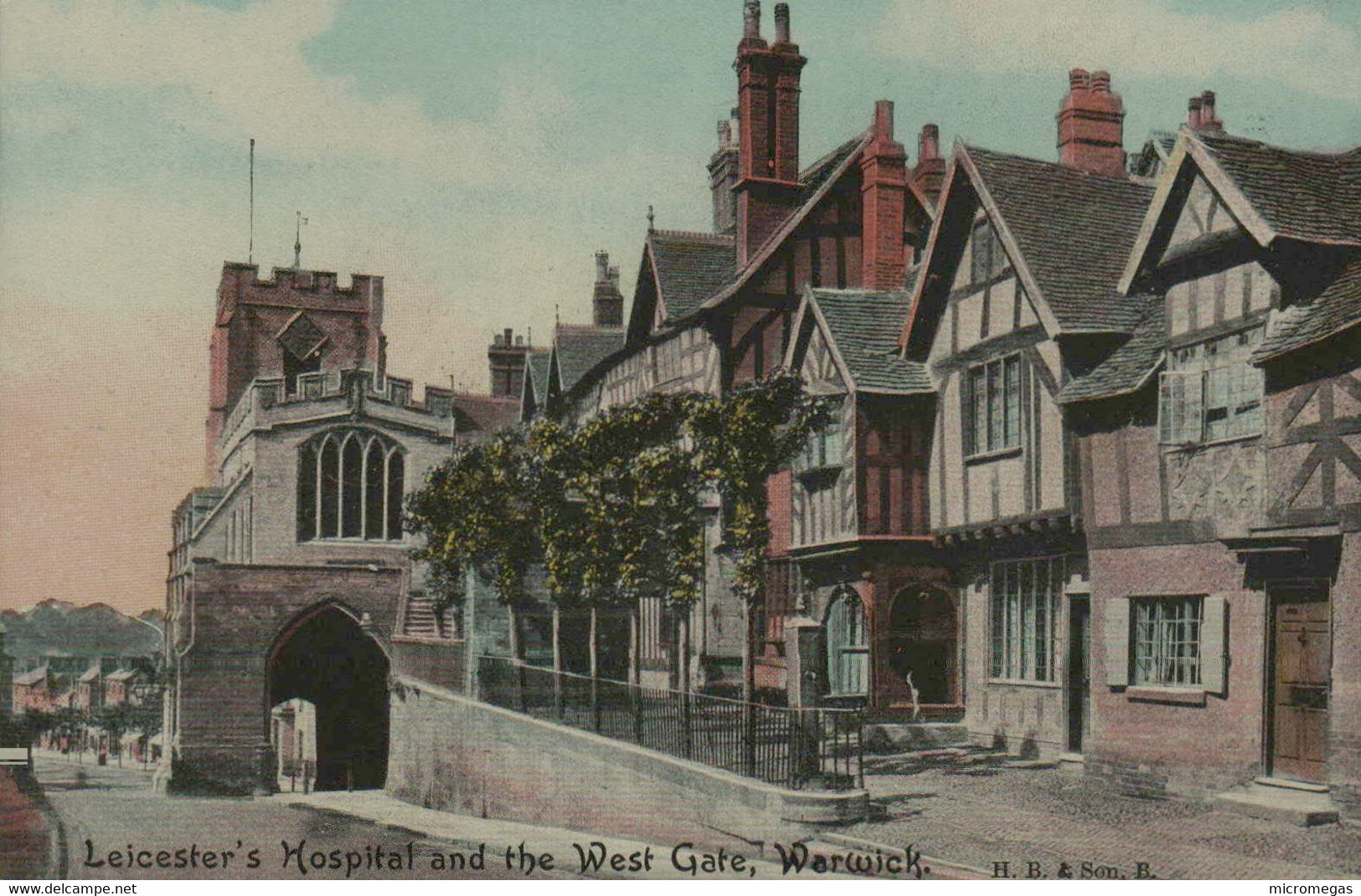 WARWICK - Leicester's Hospital And The West Gate - Warwick