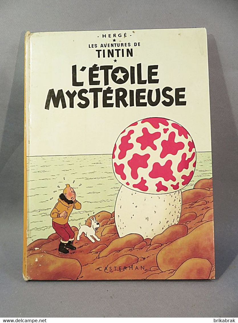 ALBUM LES AVENTURES DE TINTIN L'ETOILE MYSTERIEUSE 1966 - Hergé BD Casterman - Hergé