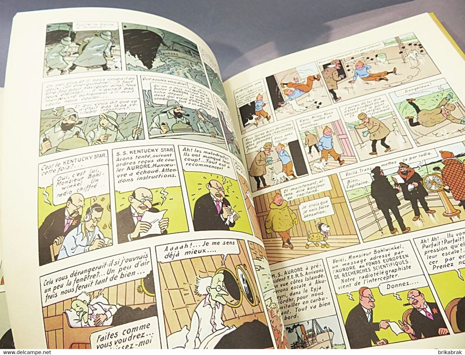 ALBUM LES AVENTURES DE TINTIN L'ETOILE MYSTERIEUSE 1966 - Hergé BD Casterman