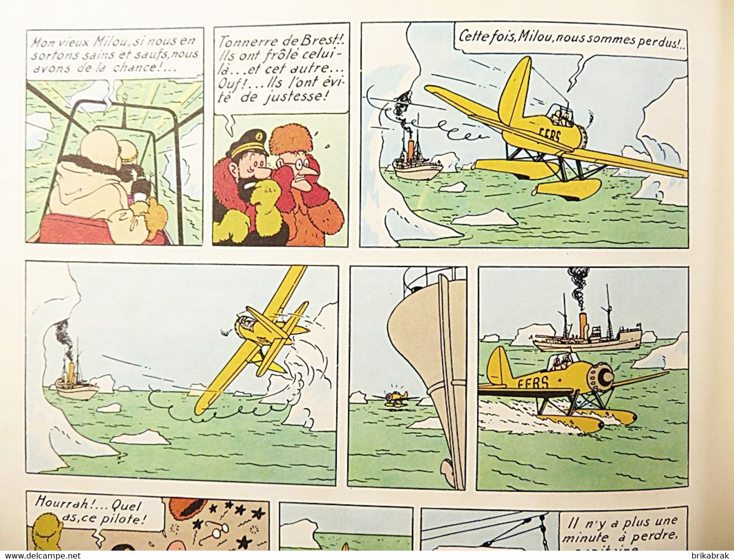 ALBUM LES AVENTURES DE TINTIN L'ETOILE MYSTERIEUSE 1966 - Hergé BD Casterman