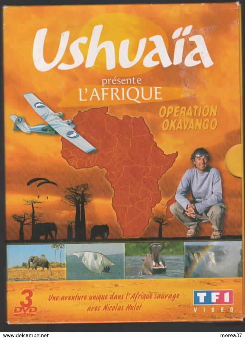 USHUAÏA   Présente L'Afrique  ( 3 DVDs)   C5 - Voyage