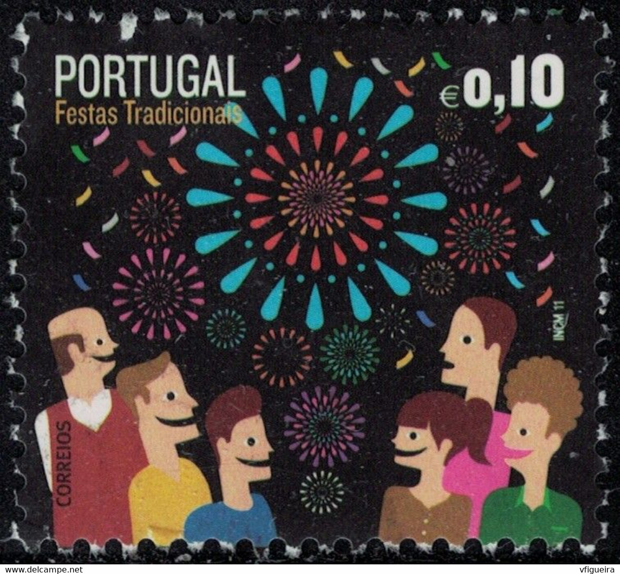 Portugal 2011 Oblitéré Used Fêtes Traditionnelles Festas Tradicionais Y&T PT 3570 SU - Altri & Non Classificati