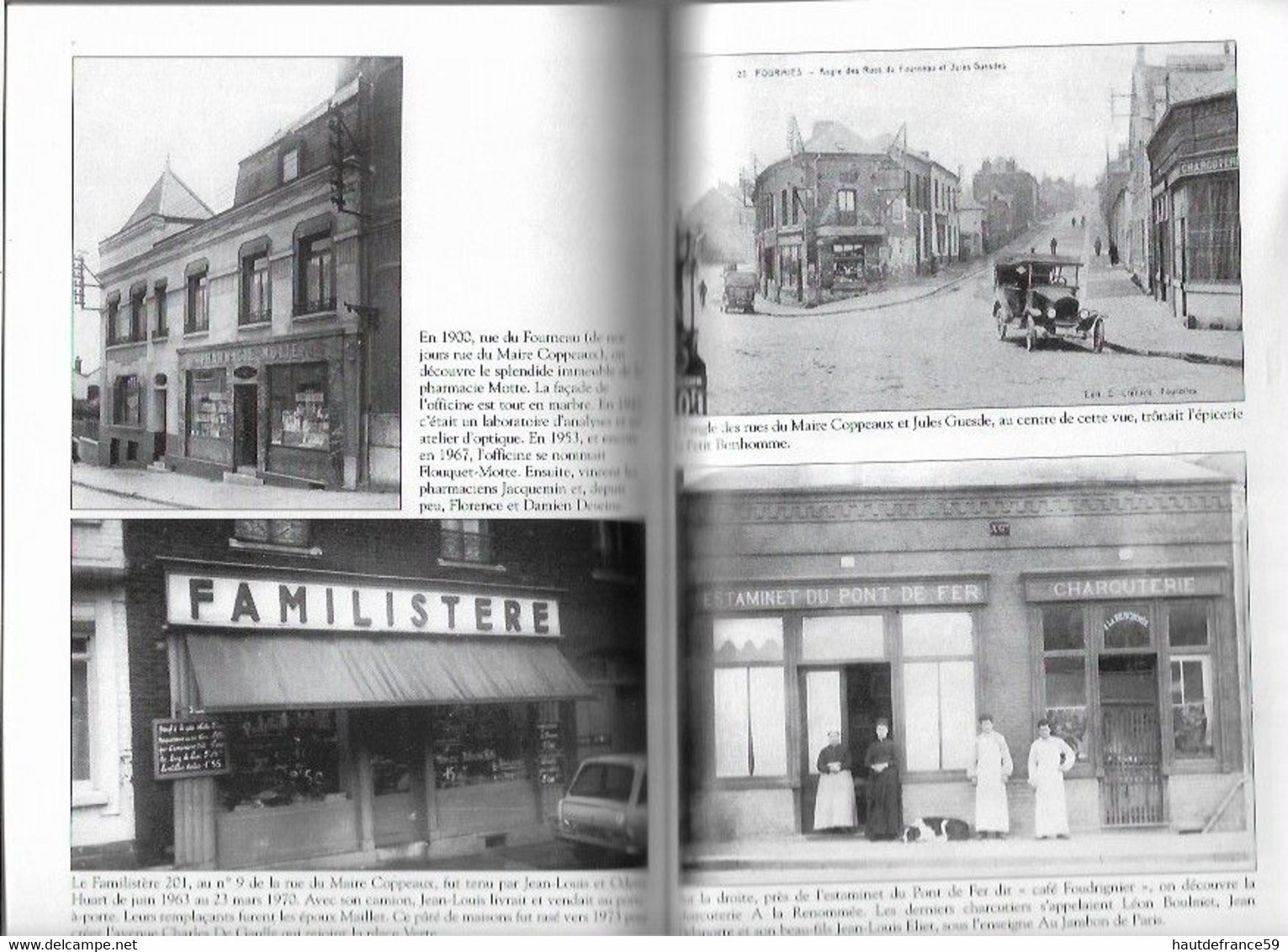 recueil en images t2 cartes postales & photographies FOURMIES SAINS DU NORD Trieux de Villers Pêle Mêle