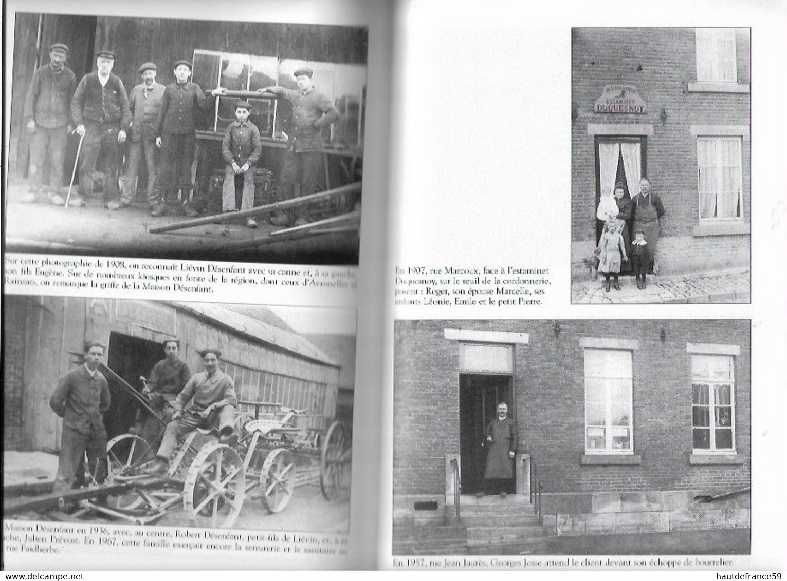 recueil en images t2 cartes postales & photographies FOURMIES SAINS DU NORD Trieux de Villers Pêle Mêle