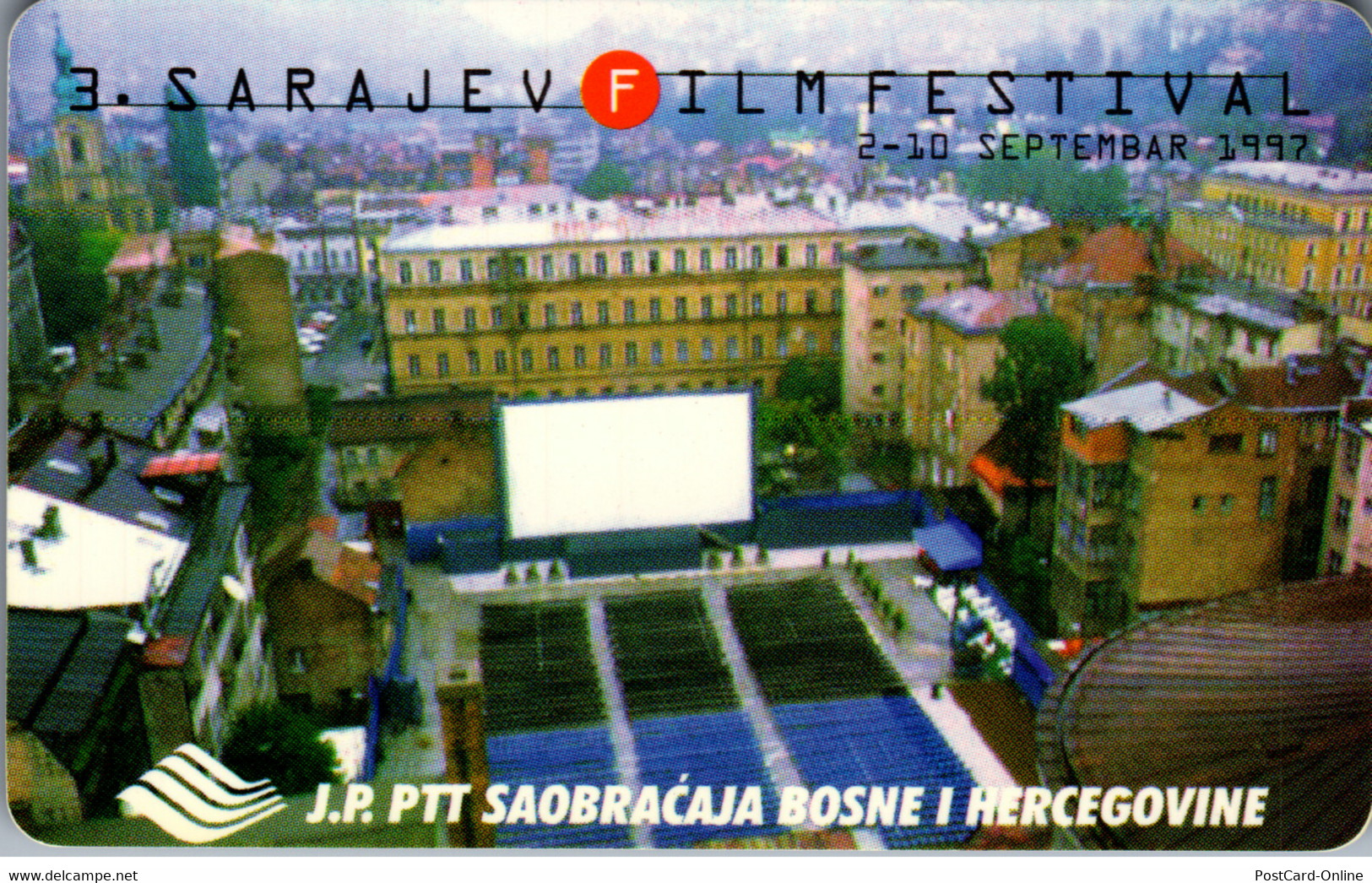 31739 - Bosnien Herzegovina - PTT , Sarajevo Filfestival 1997 - Bosnië