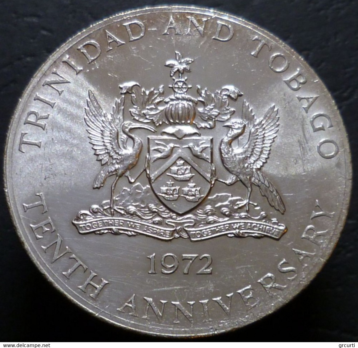 Trinidad & Tobago - 5 Dollars 1972 - KM# 15 - Trinidad En Tobago