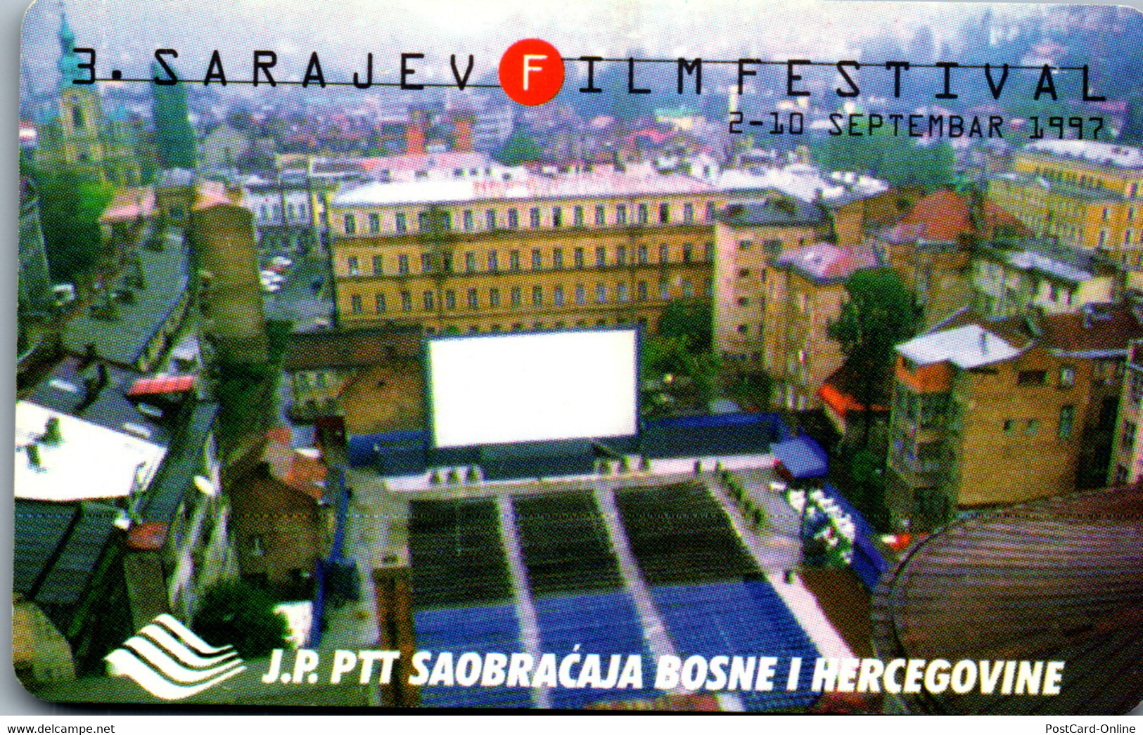 31762 - Bosnien Herzegovina - PTT , Sarajevo Filfestival 1997 - Bosnia