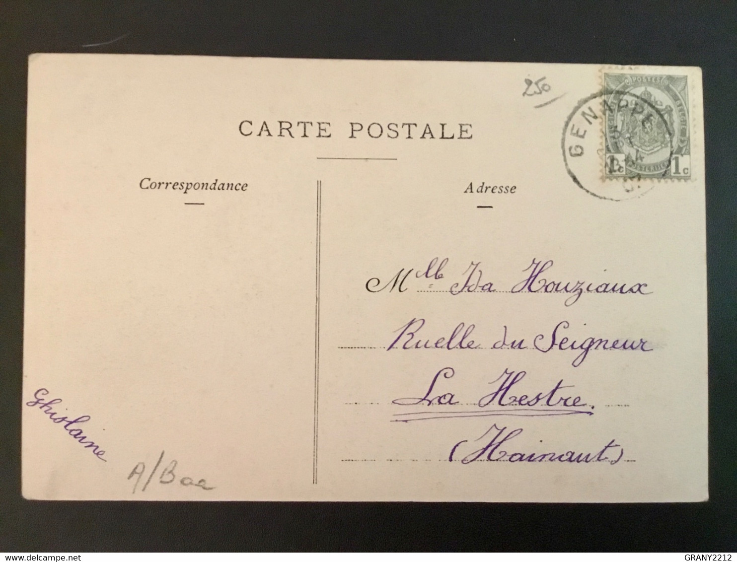 HOUTAIN -LE-VAL « LE CHÂTEAU 1907 »PANORAMA ( Edt O.Cardona ) - Genappe