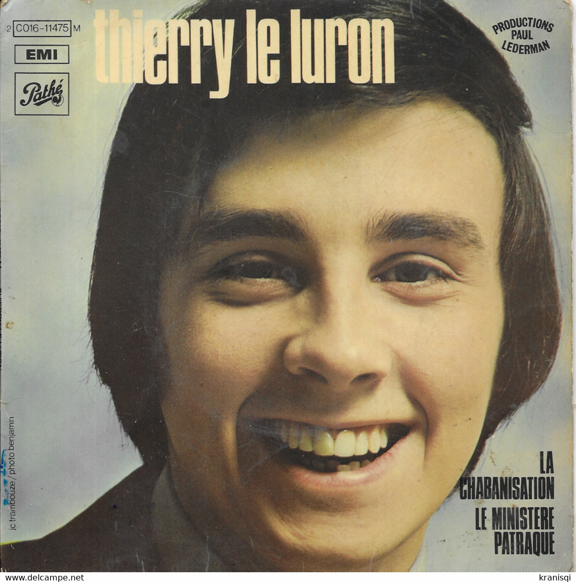 Vinyle 45 T ,Le LURON 1971 - Comiques, Cabaret