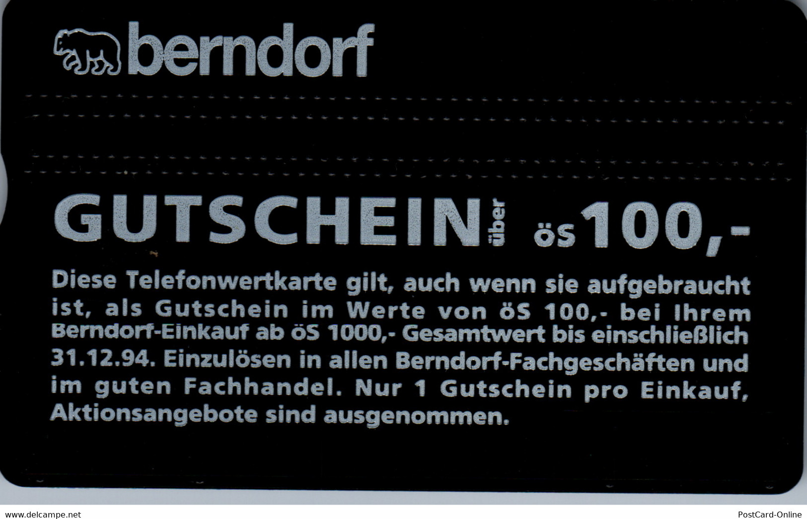 31991 - Österreich - Berndorf Besteck - Oesterreich