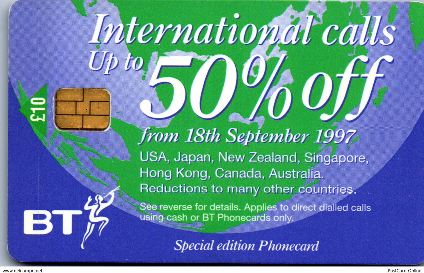 32005 - Großbritannien - BT , Special Edition Phonecard - BT General