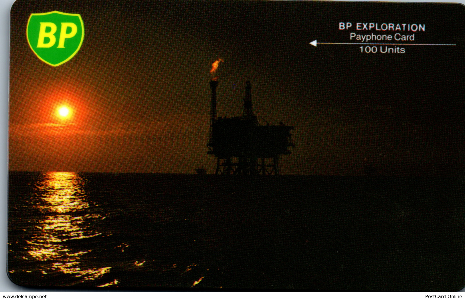 32007 - Großbritannien - BP Exploration Payphone Card - Plateformes Pétrolières