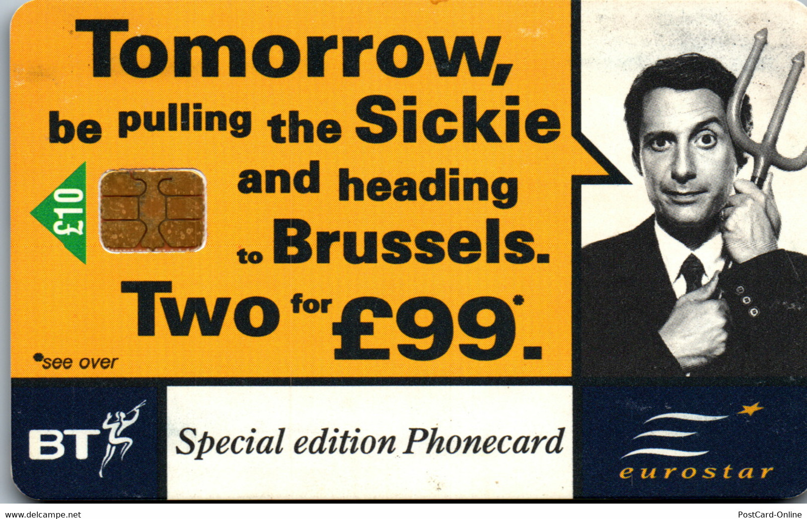32072 - Großbritannien - BT , Eurostar , Special Edition Phonecard - BT Generale