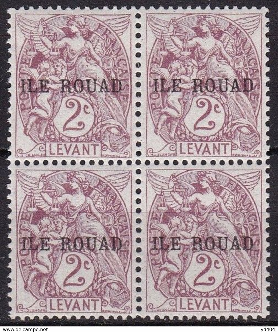 CF-RD-11 – FRENCH COLONIES – ROUAD – 1916 – Y&T # 5(X4) MNH 12 € - Ongebruikt