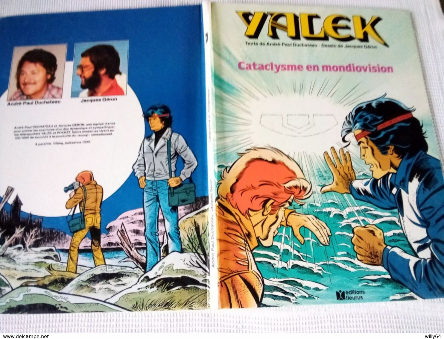 YALEK   Cataclysme En Mondiovision  EO 1980  Editions: FLEURUS   TBE - Yalek