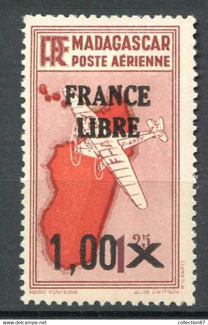 MADAGASCAR > PA N° 52 France Libre ⭐ Neuf Charnière - MLH ⭐ - Ongebruikt