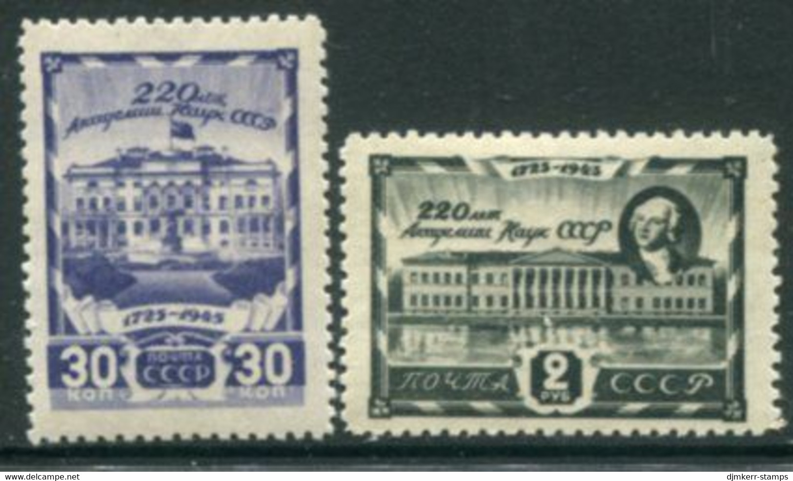 SOVIET UNION 1945 Academy Of Sciences MNH / **.  Michel 963-64 - Ungebraucht