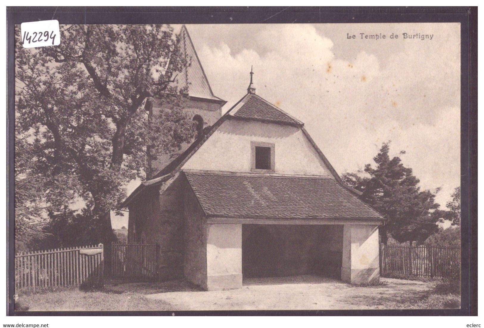 DISTRICT DE ROLLE - BURTIGNY - LE TEMPLE - TB - Burtigny