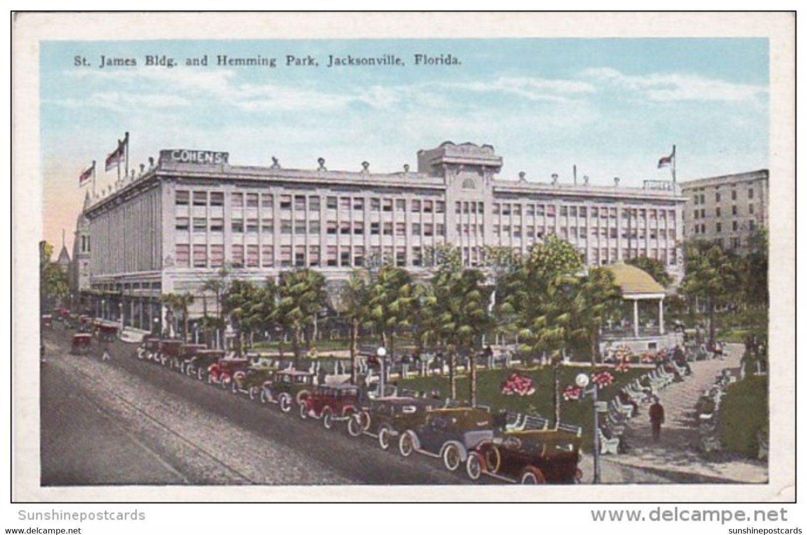 Florida Jacksonville St James Building And Hemming Park - Jacksonville