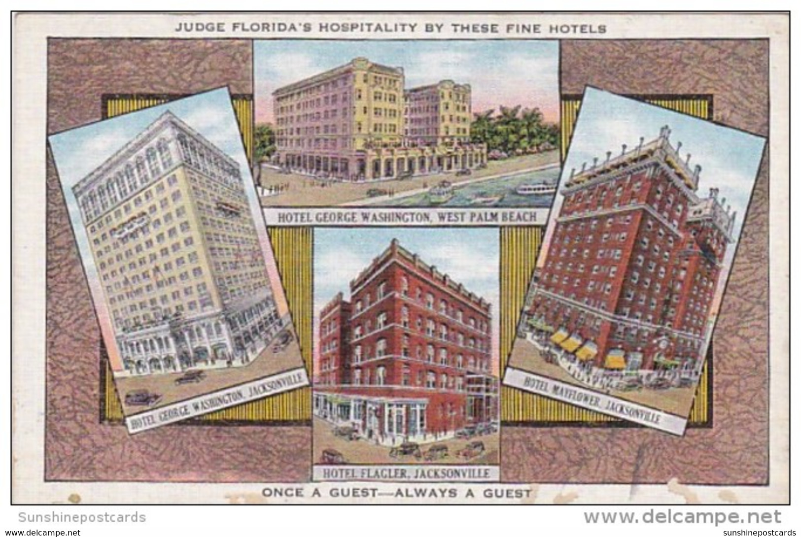 Florida Jacksonville Hotel George Washington Hotel Flagler &amp; Hotel Mayflower - Jacksonville