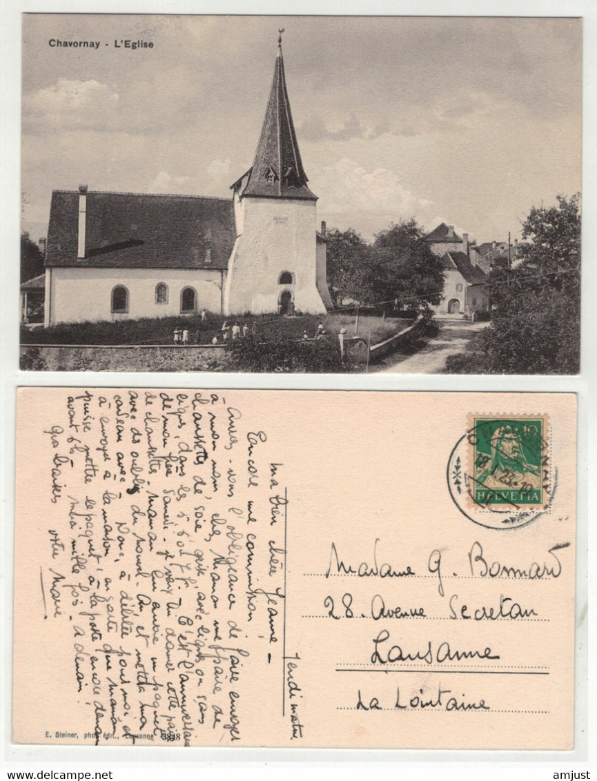 Suisse// Schweiz // Vaud // Chavornay, L'église - Chavornay