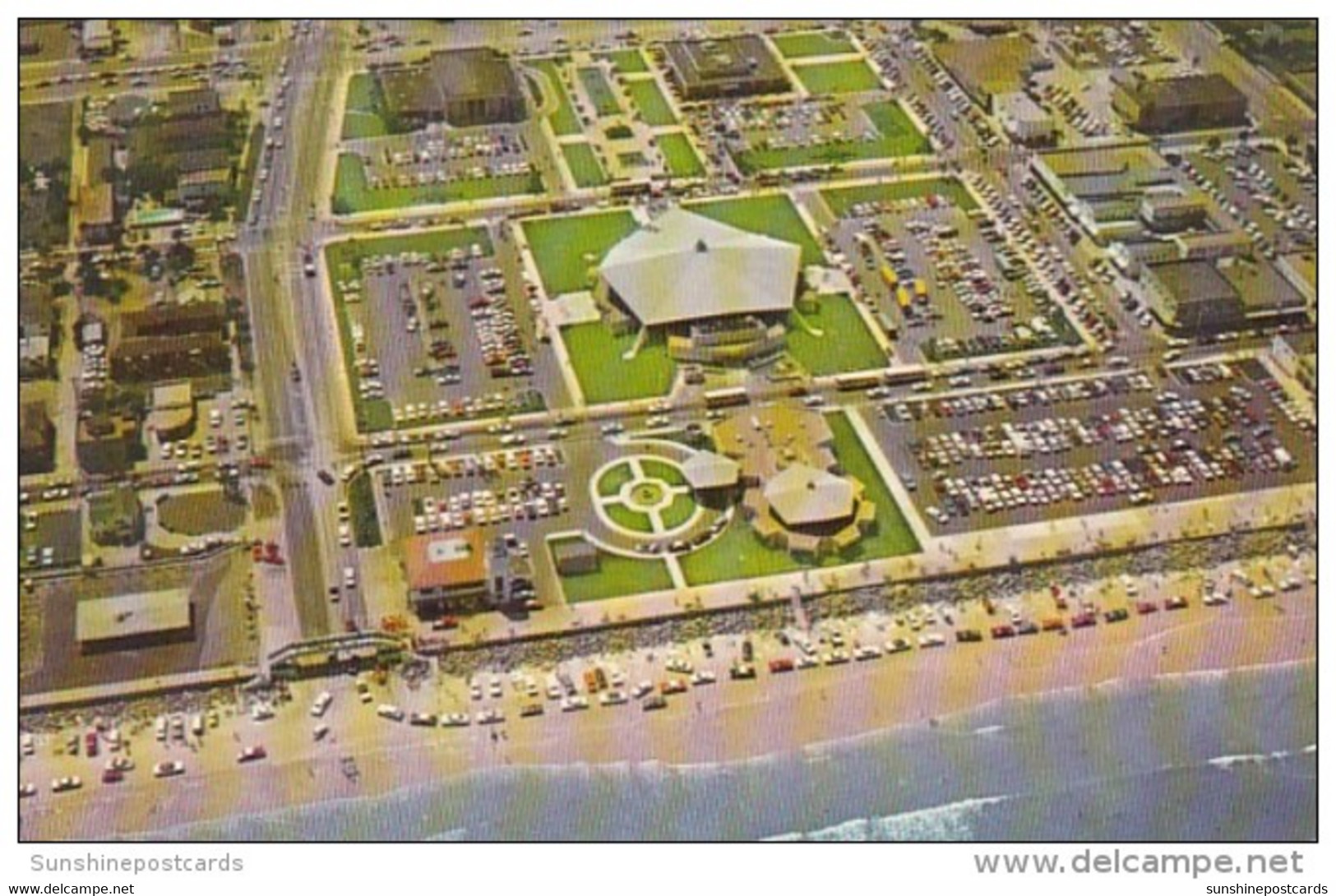 Florida Jacksonville Beach Aerial View Community Center - Jacksonville