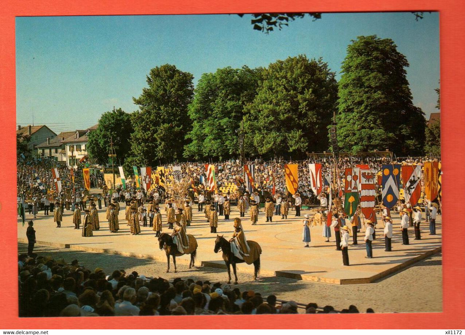 ZMR-01  Echallens Spectacle De La Fête Du Blé Et Fête Du Pain 1978Mise En Scène Charles Apothéloz Bruttin NC GF - Échallens