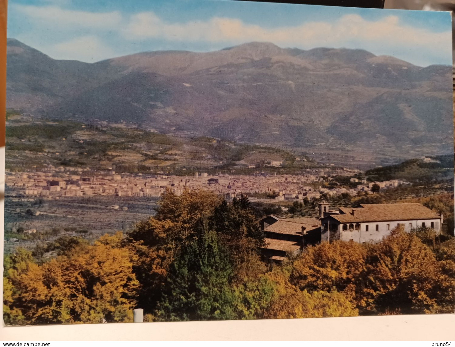 Cartolina Santuario Francescano Di Fontecolombo Prov Rieti Monte Terminillo - Rieti