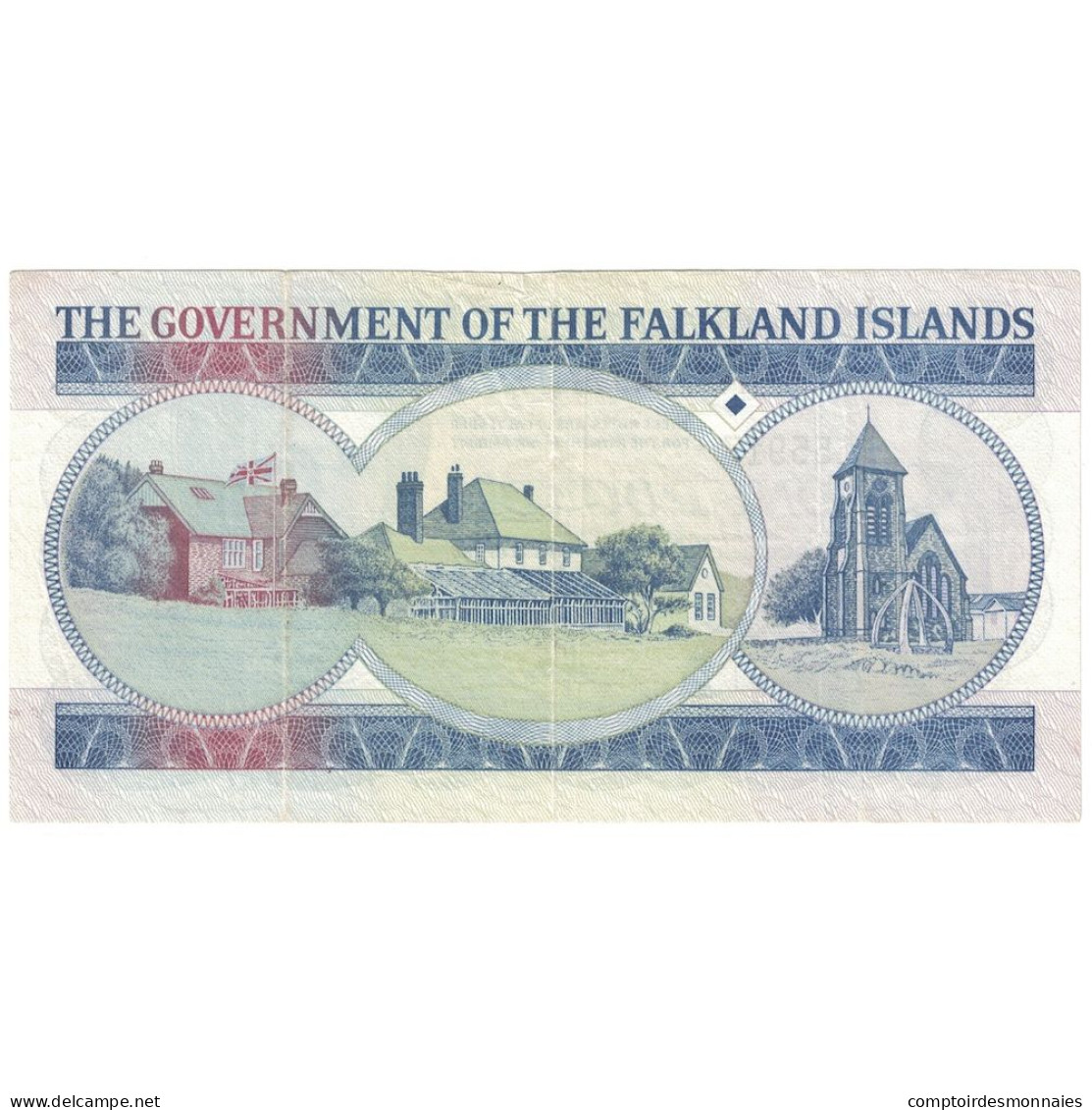Billet, Îles Falkland, 1 Pound, 1984, 1984-10-01, KM:13a, SPL+ - Falklandeilanden