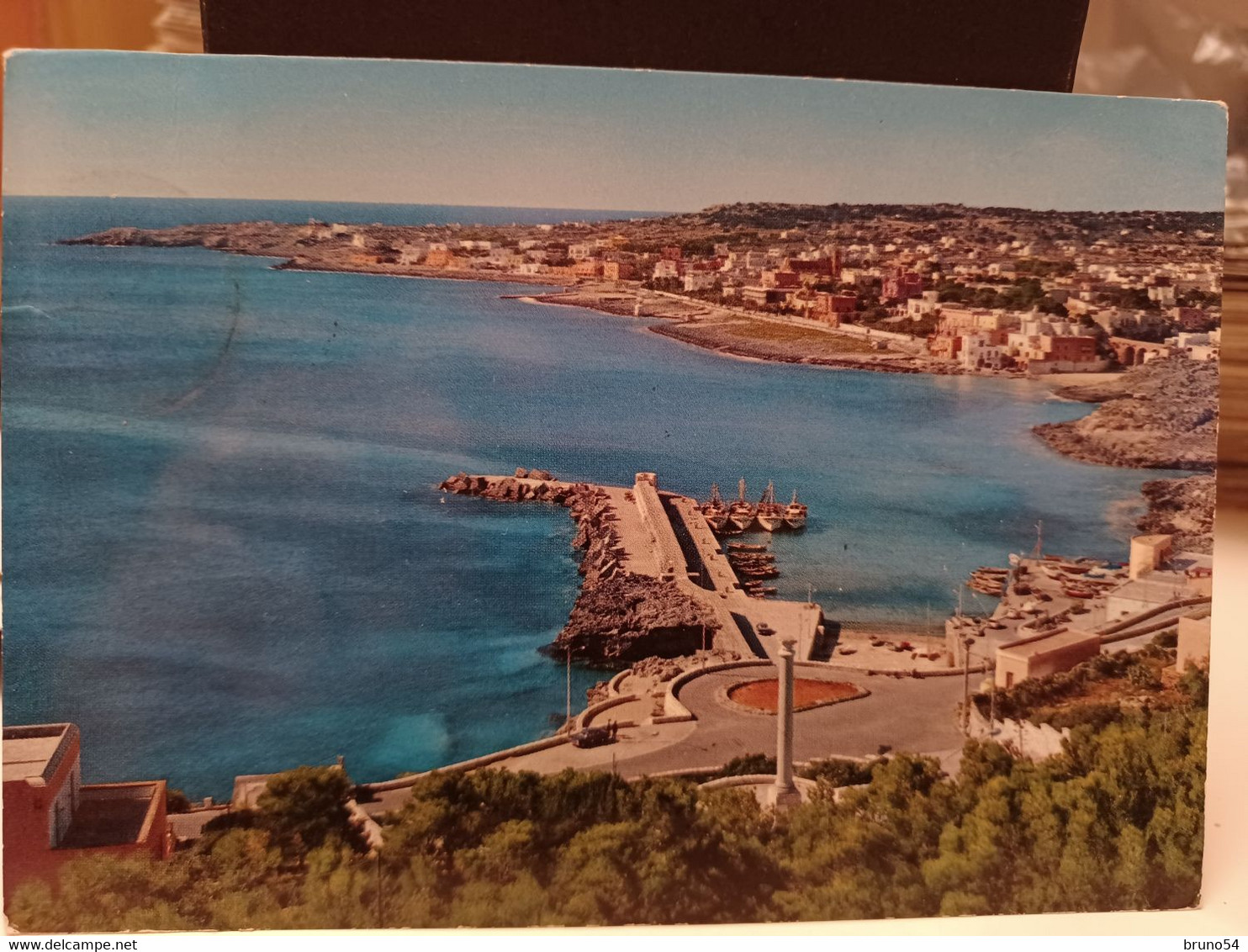 Cartolina Leuca Provincia Lecce Panorama 1972 - Lecce