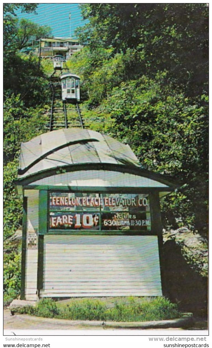 Iowa Dubuque Fenelon Place Elevator Fourth Street Lift - Dubuque