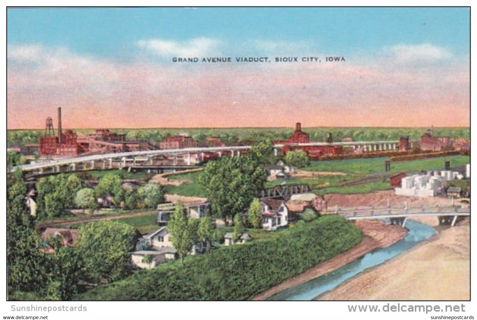 Iowa Soux City Grand Avenue Viaduct - Sioux City