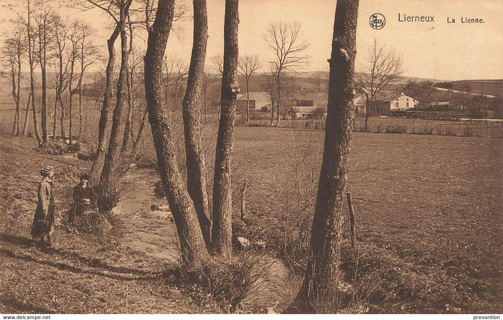 LIERNEUX - La Lienne - Au Dos "Carte De Membre" Envoyée Le 01-11-29 à Louis Van De Veegaete, Elisabethville Congo-Belge - Blégny