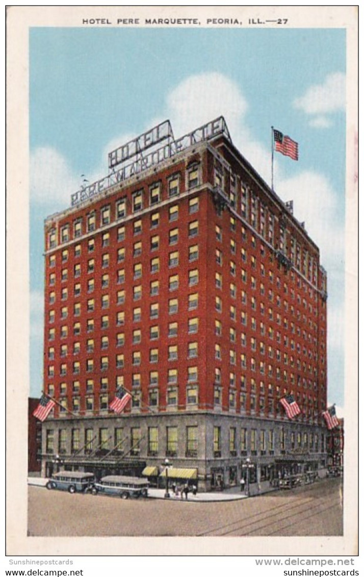 Illinois Peoria Hotel Pere Marquette - Peoria