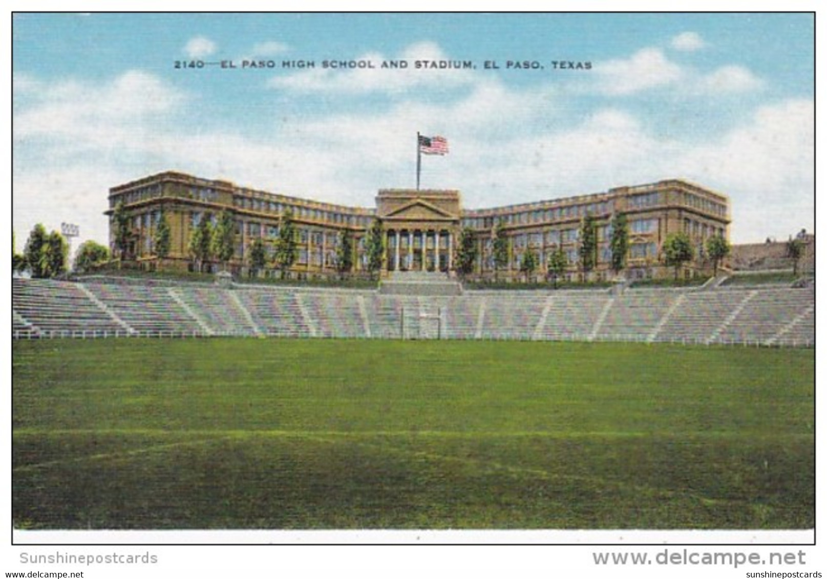 Texas El Paso High School And Stadium - El Paso