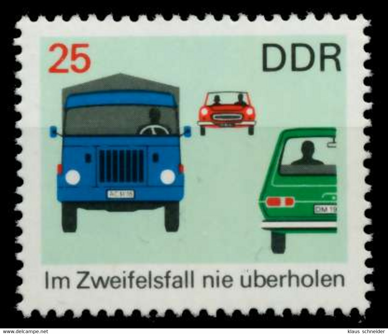 DDR 1969 Nr 1447 Postfrisch S73674A - Unused Stamps