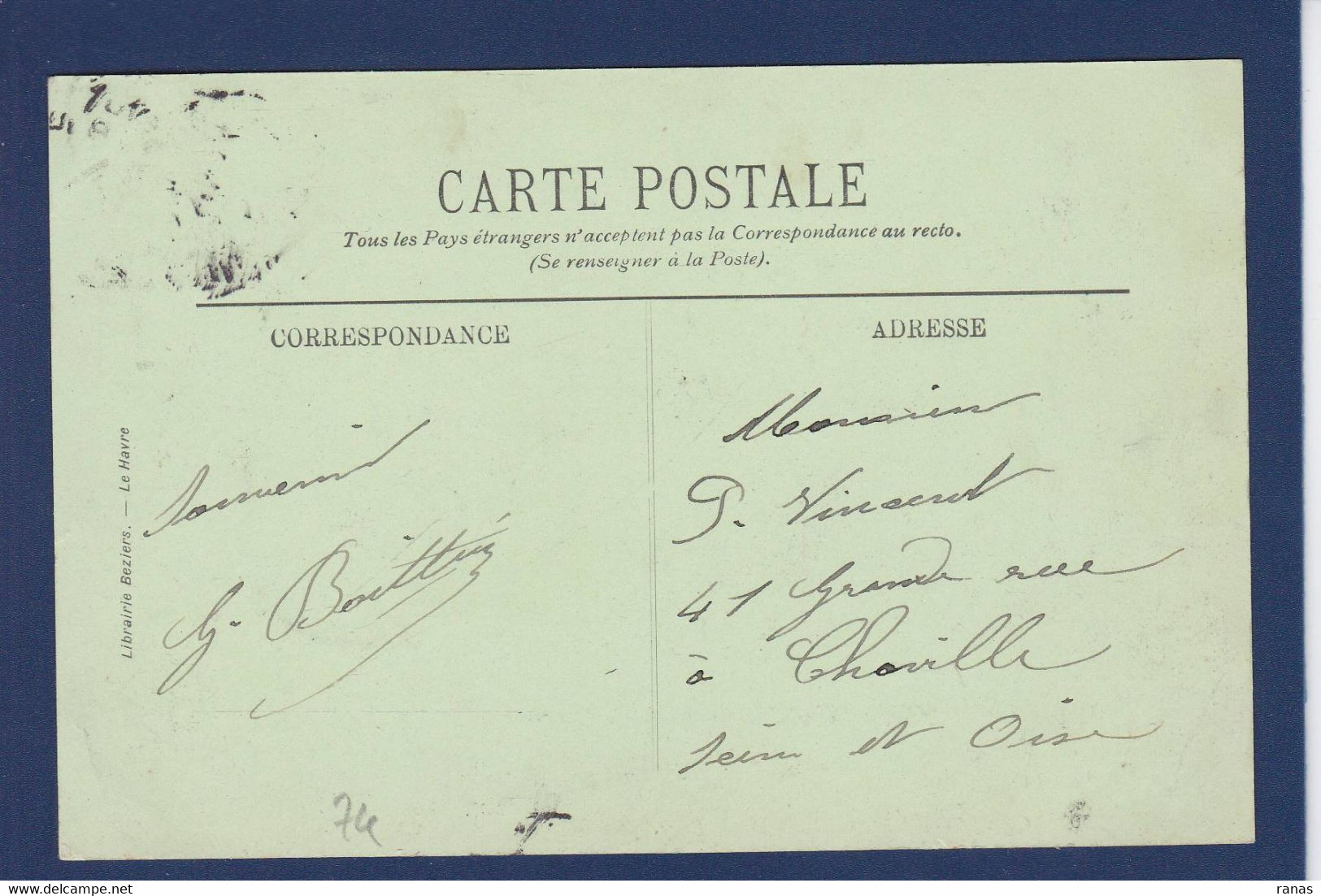 CPA Polaire Polar Circulé Expédition CHARCOT Pole Sud Le Pourquoi Pas - Sonstige & Ohne Zuordnung