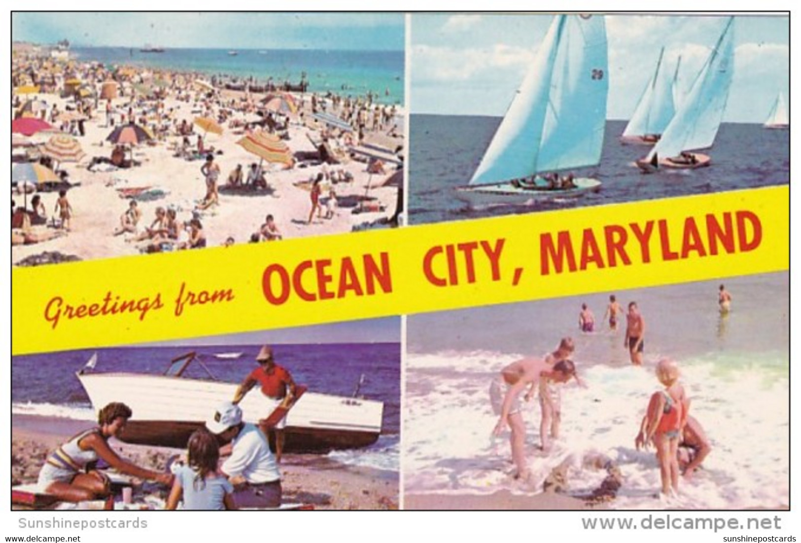 Maryland Greetings From Ocean City - Ocean City