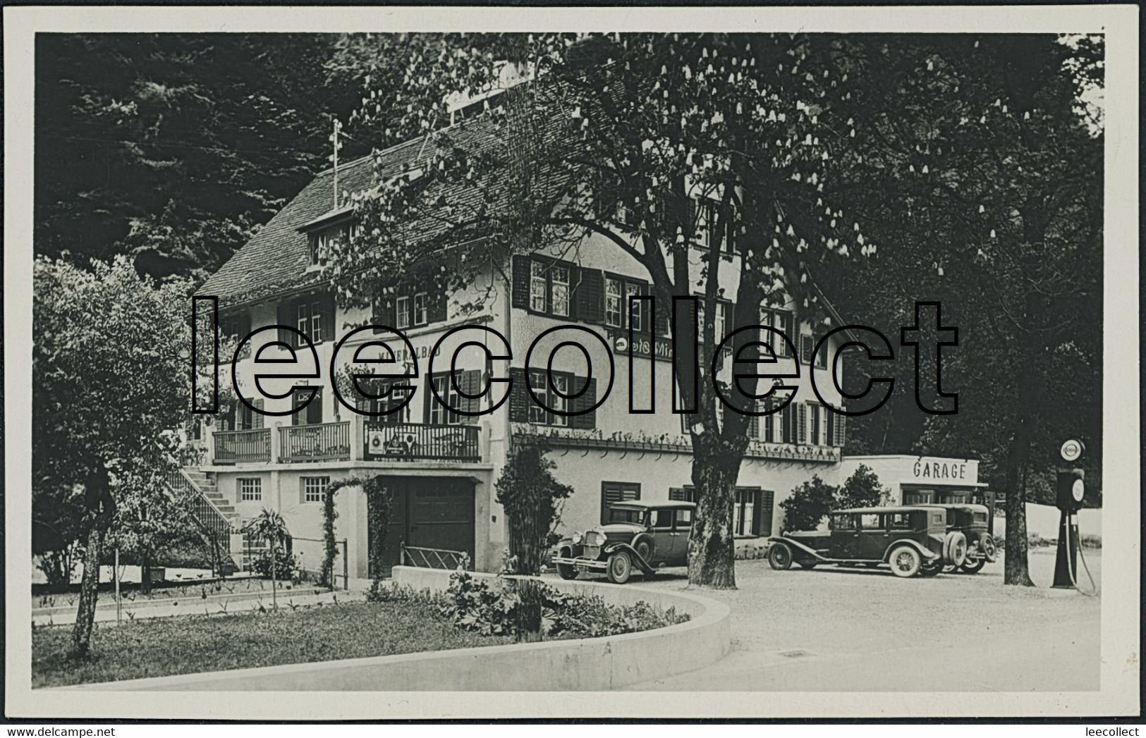 Suisse - GL Niederurnen - Auto - Tankstelle - Standard - Militärstempel - Niederurnen