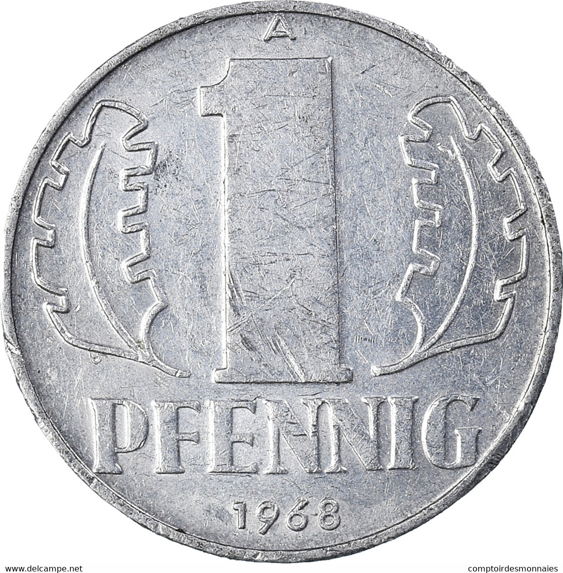 Monnaie, République Démocratique Allemande, Pfennig, 1968 - 1 Pfennig