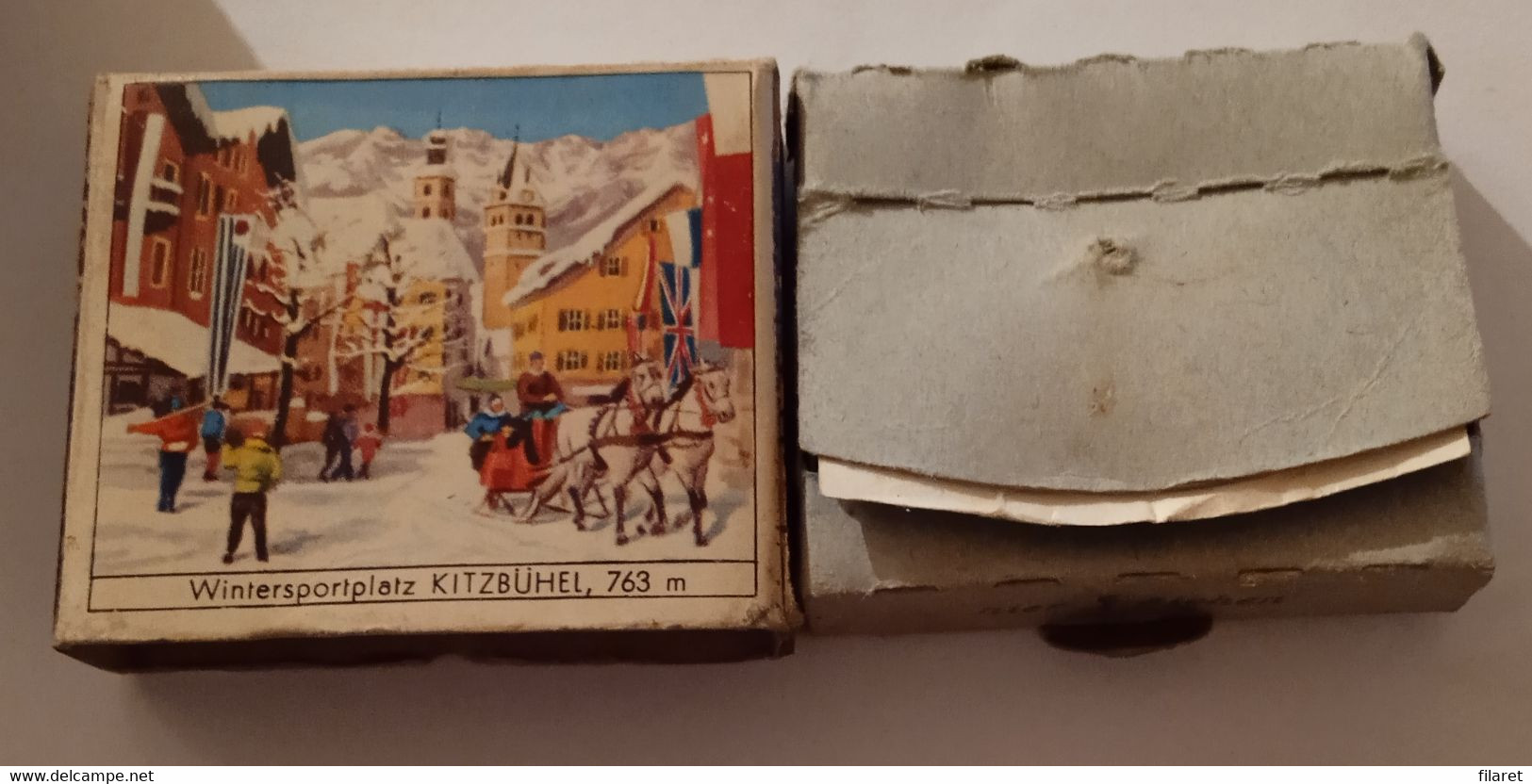 SAFFA-SALZBURG/KITZBUEL,OLD MATCHBOXE - Boites D'allumettes