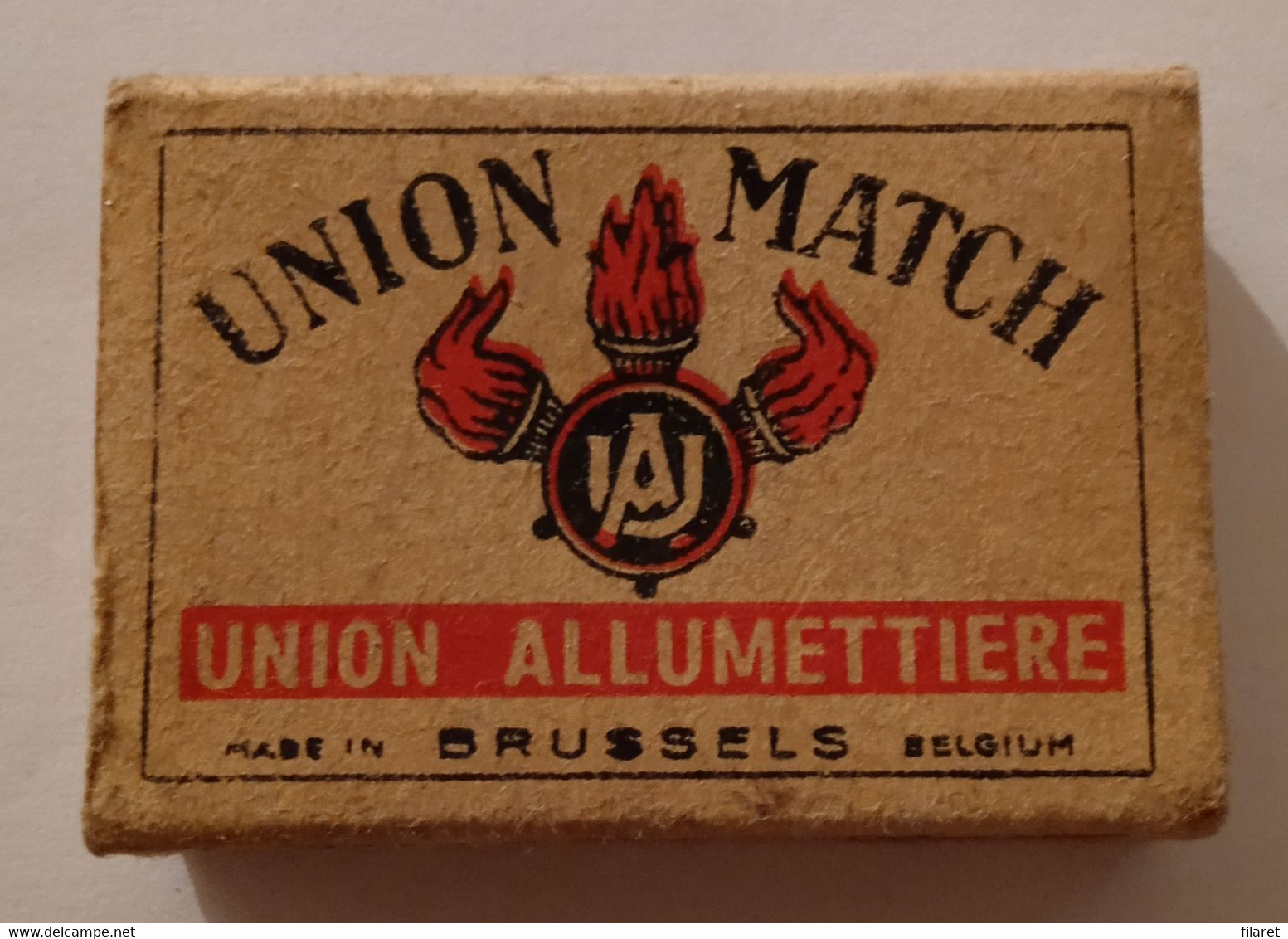 BRUSSELS,UNION MATCH,OLD MATCHBOXE - Boites D'allumettes
