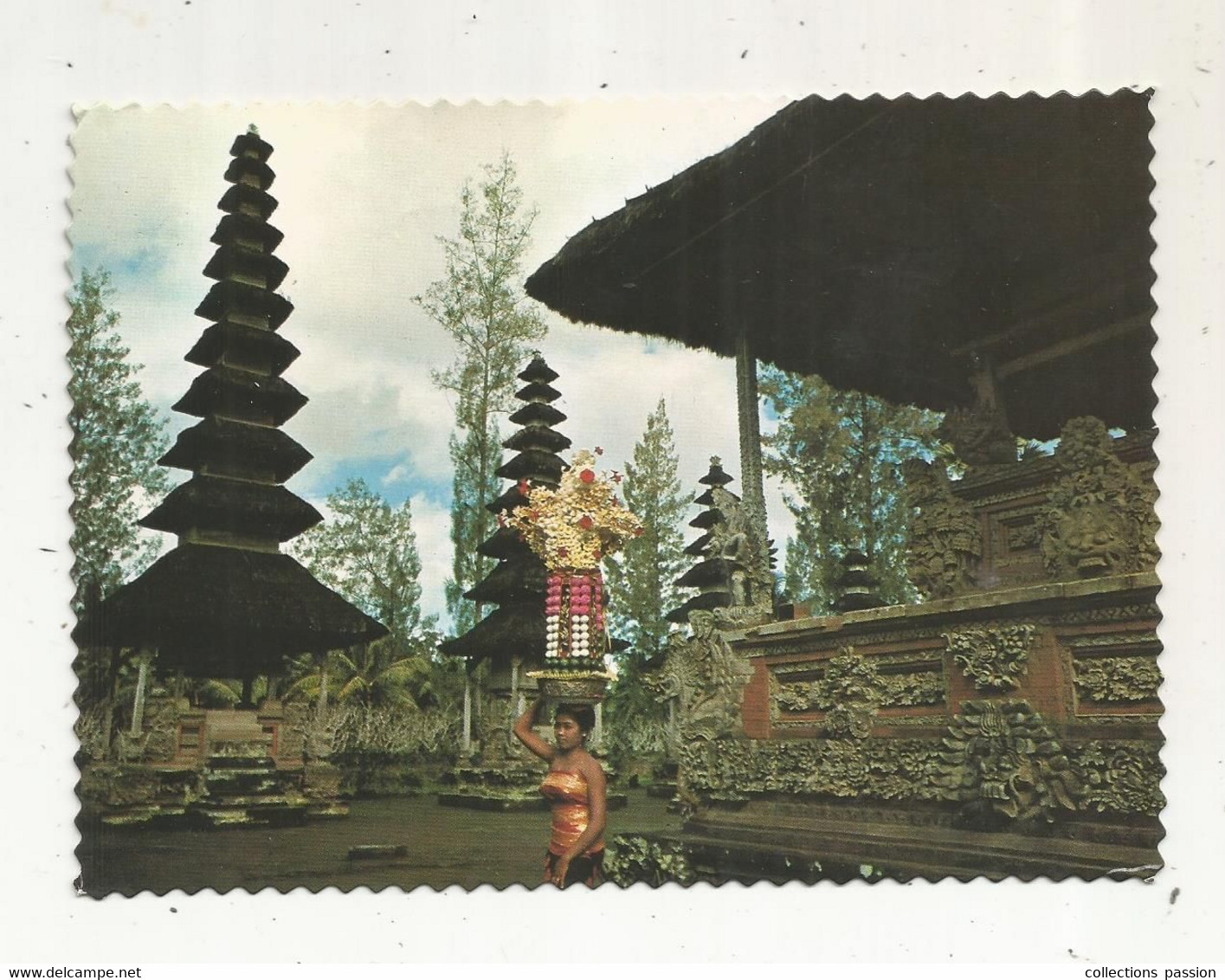 Cp , INDONESIE , INDONESIA , The SERENE TAMAM AJUN OF BALI , Voyagée - Indonésie