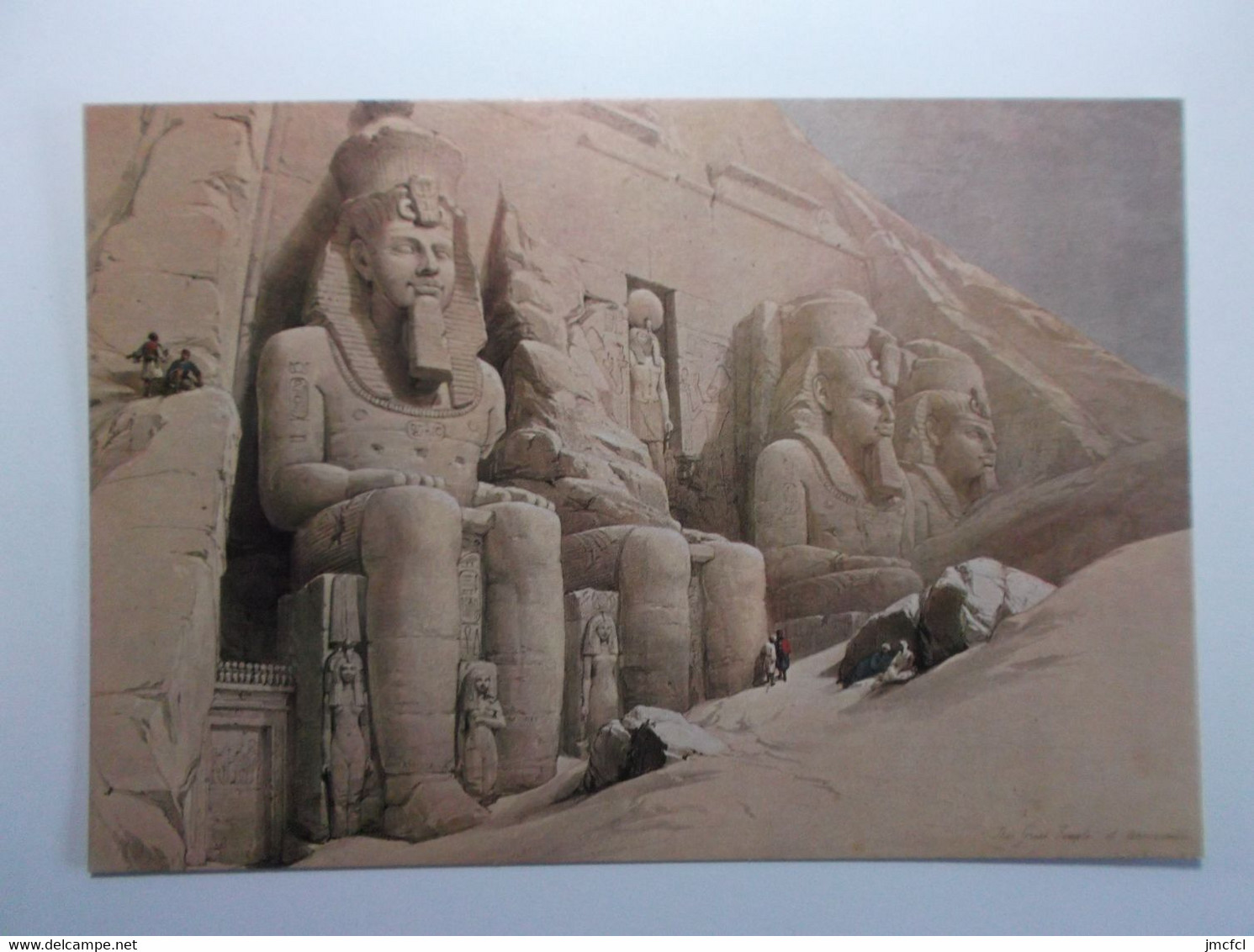 Colossal Figures In Front Of The Great Temple Of ABOO-SIMBEL - Temples D'Abou Simbel