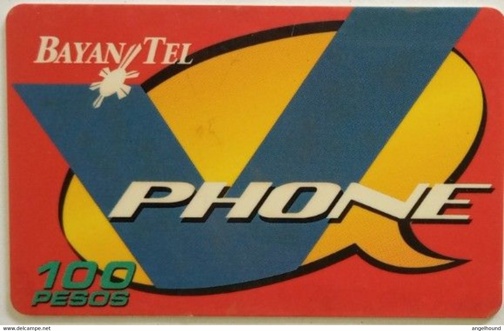 Bayantel 100 Peso V Phone Card - Philippines