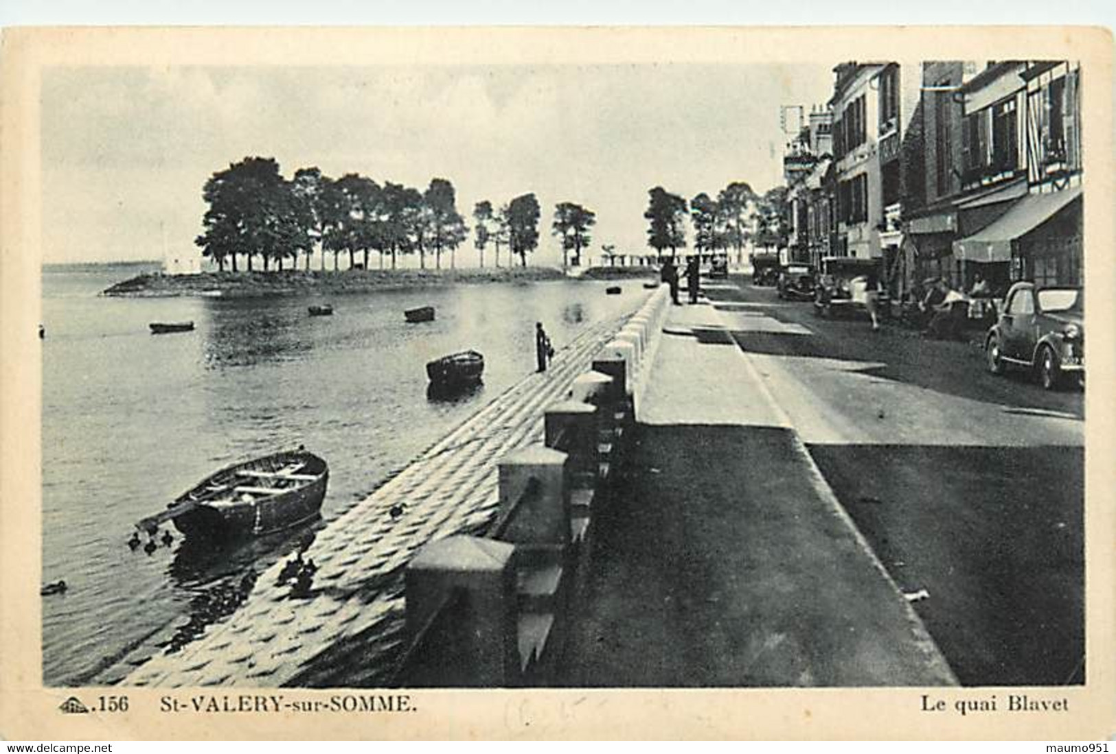 80  SAINT VALERY SUR SOMME N° 698 - LE QUAI BLAVET - Saint Valery Sur Somme