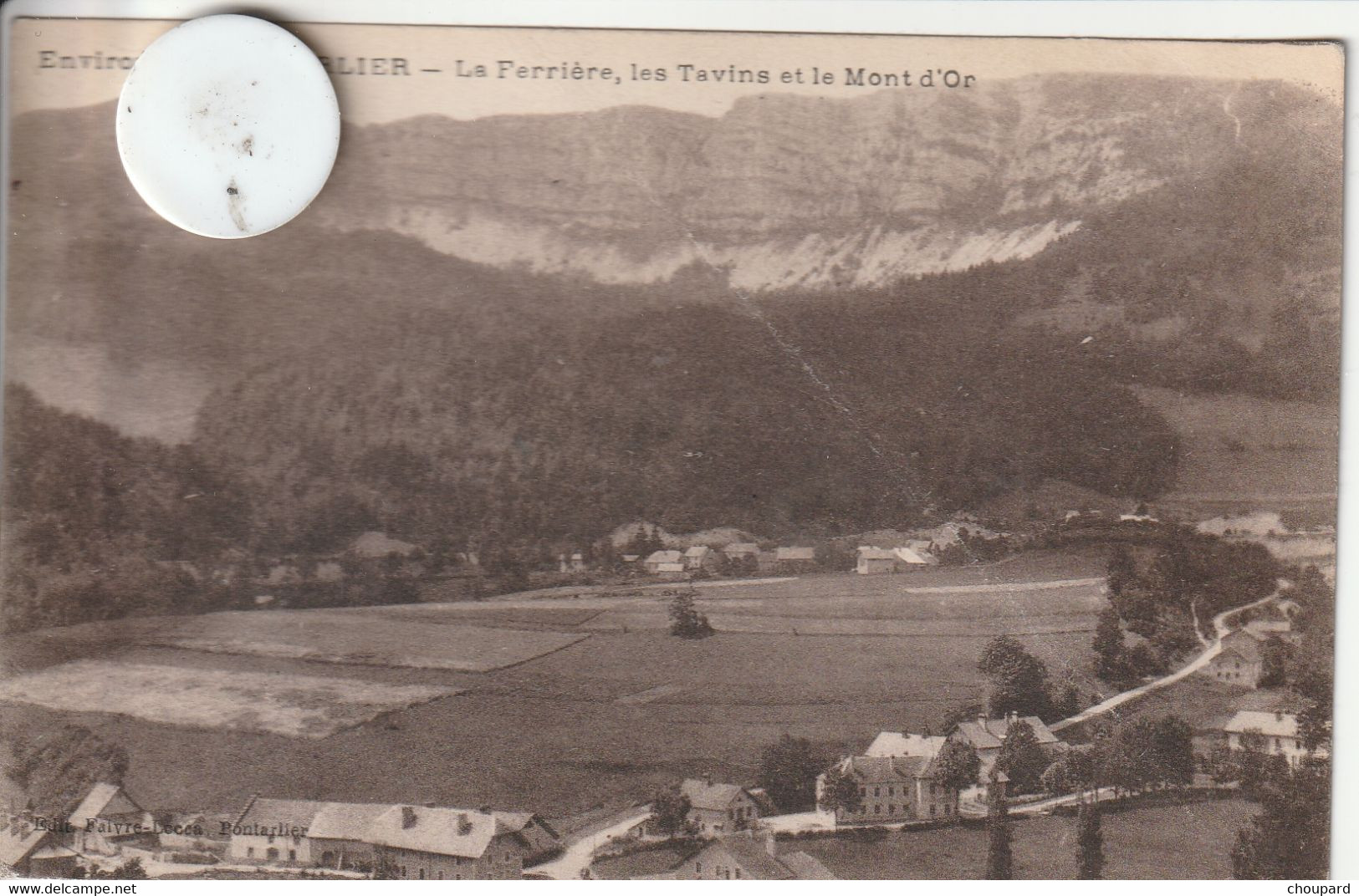 25 - Carte  Postale Ancienne De  Environs De Pontarlier  La Ferrière - Pontarlier
